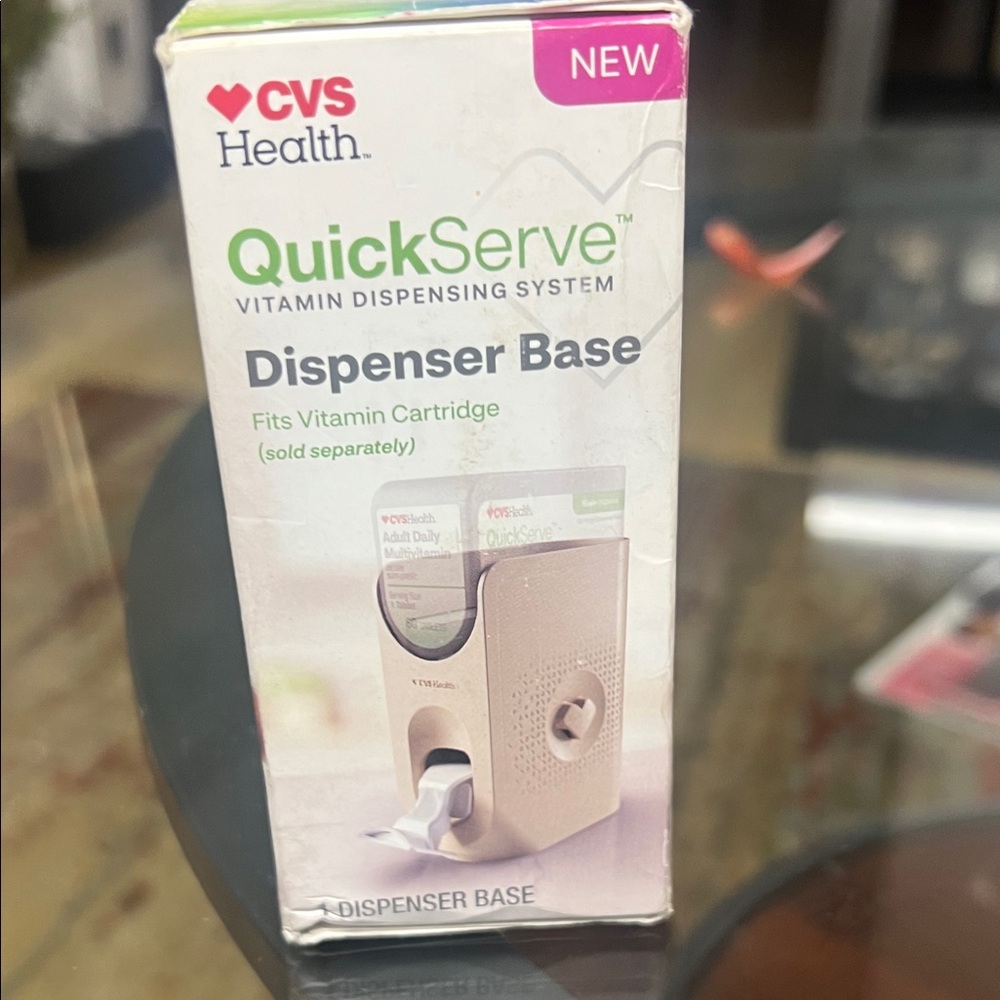 CVS Health QuickServe Vitamin Dispenser Base - Beige
